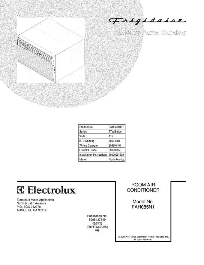 Diagram for FAH085N1T2