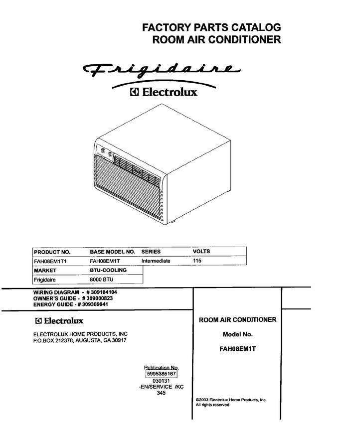 Diagram for FAH08EM1T1