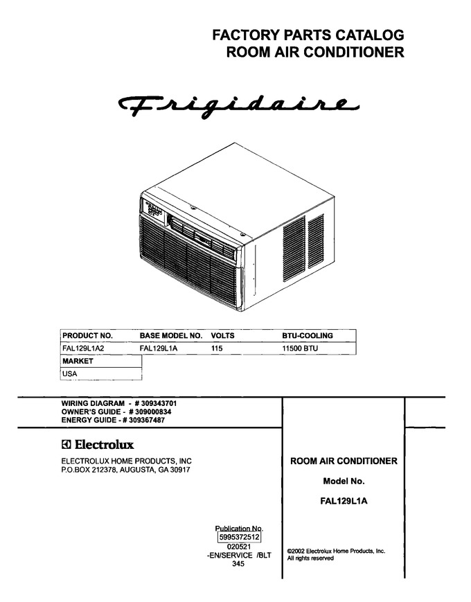 Diagram for FAL129L1A2