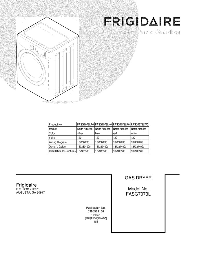 Diagram for FASG7073LA0