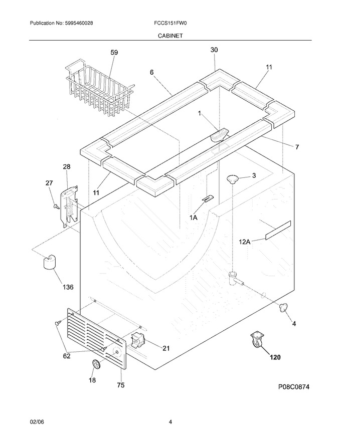 Diagram for FCCS151FW0