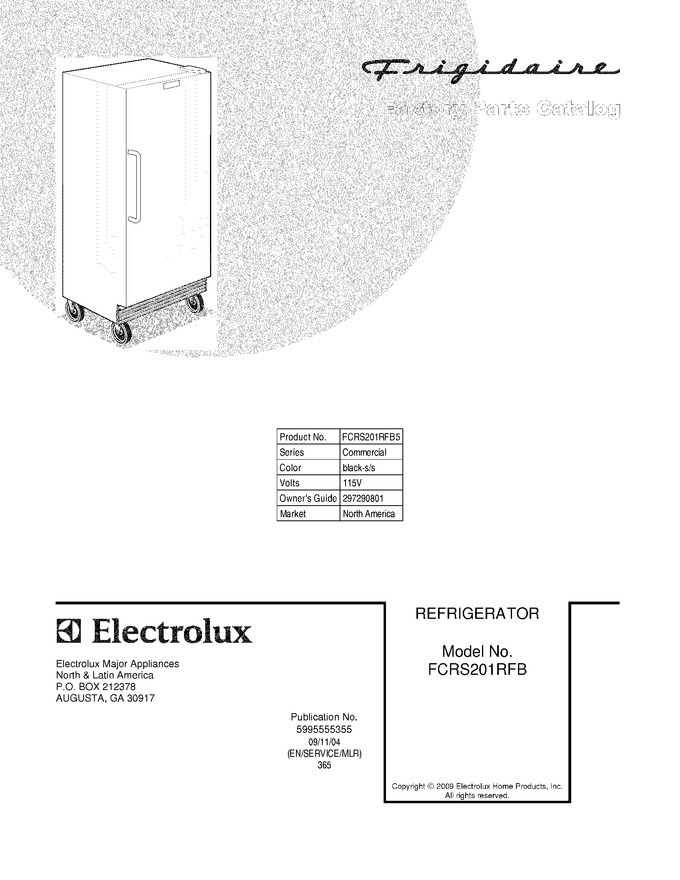 Diagram for FCRS201RFB5