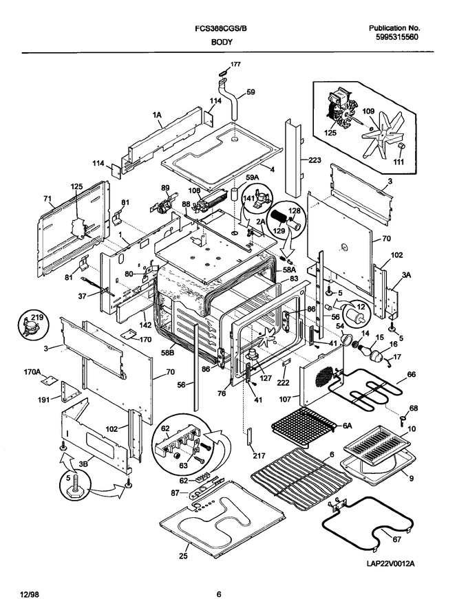 Diagram for FCS388CGBC