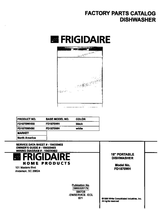 Diagram for FD1870WHS0