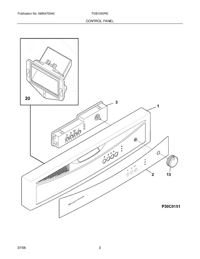 Diagram for FDB1050REQ1