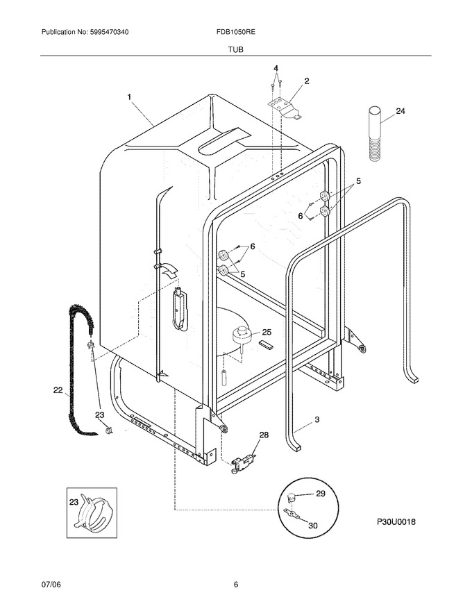 Diagram for FDB1050REC1