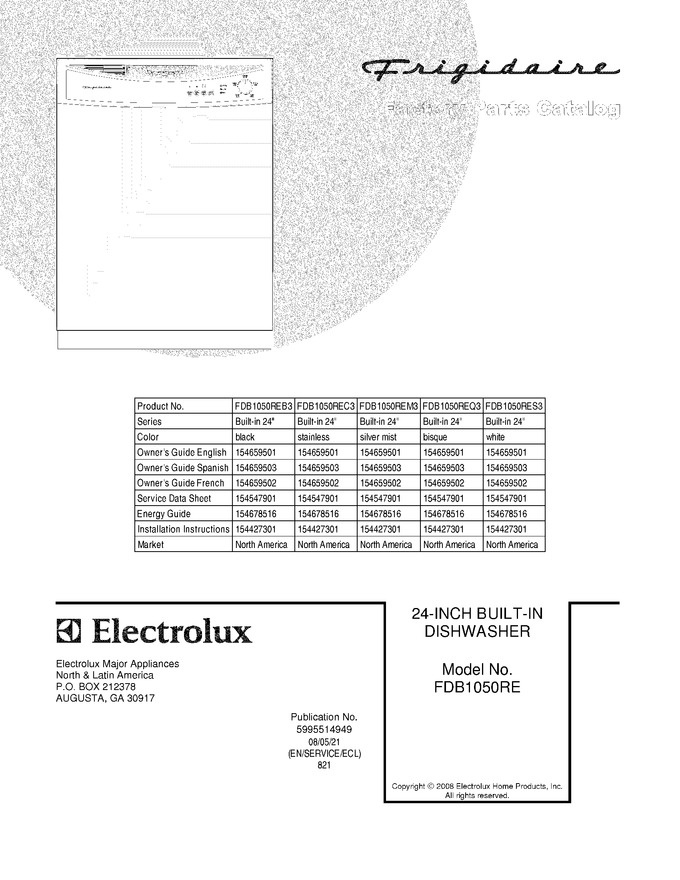 Diagram for FDB1050RES3