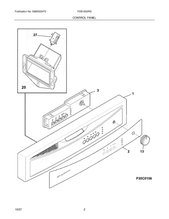 Diagram for FDB1200RGS0