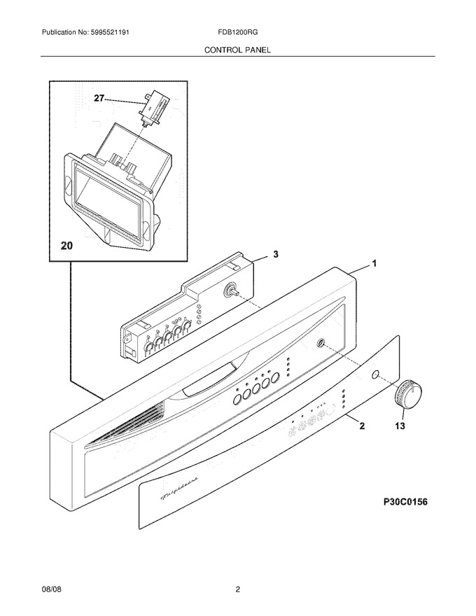 Diagram for FDB1200RGQ1