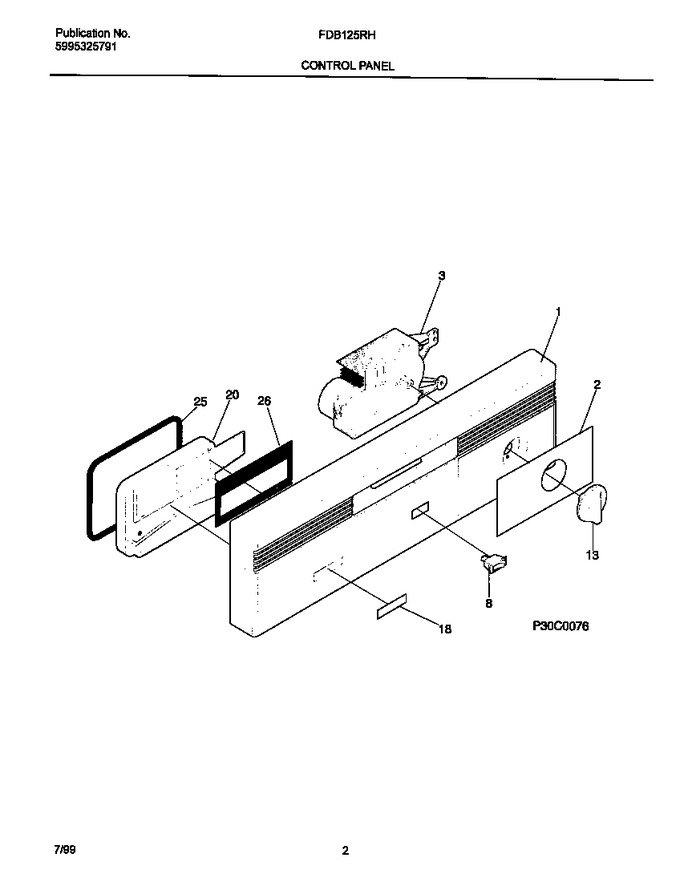 Diagram for FDB125RHS0