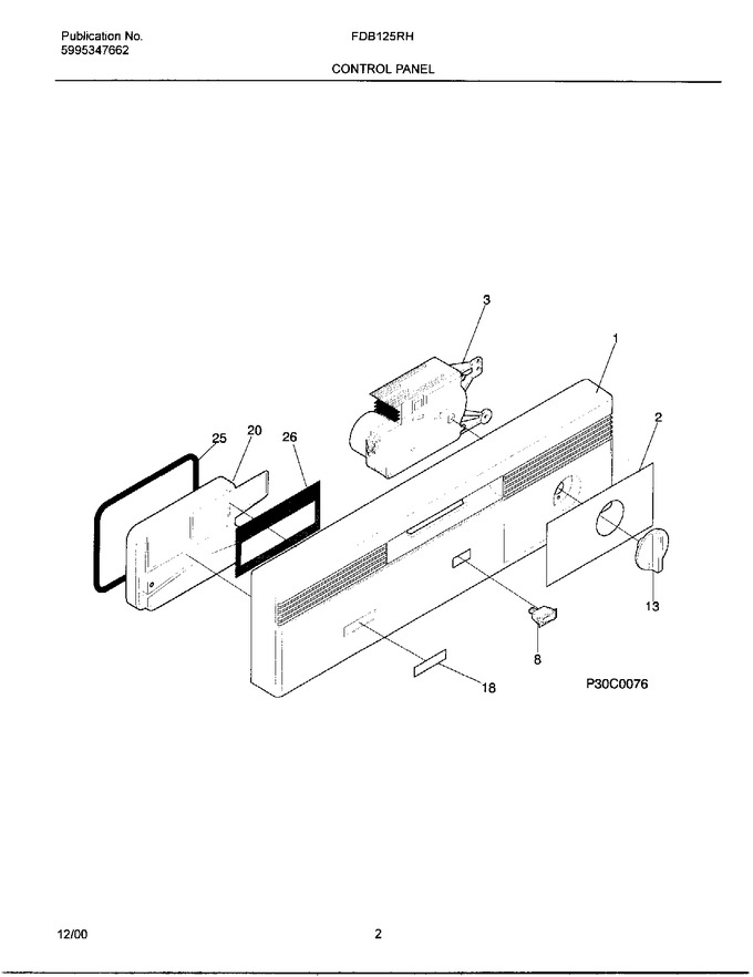 Diagram for FDB125RHB1