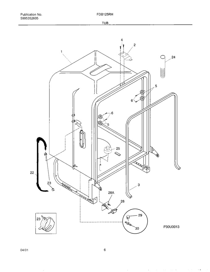 Diagram for FDB125RHD2