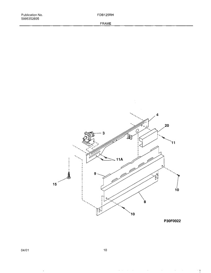 Diagram for FDB125RHU0