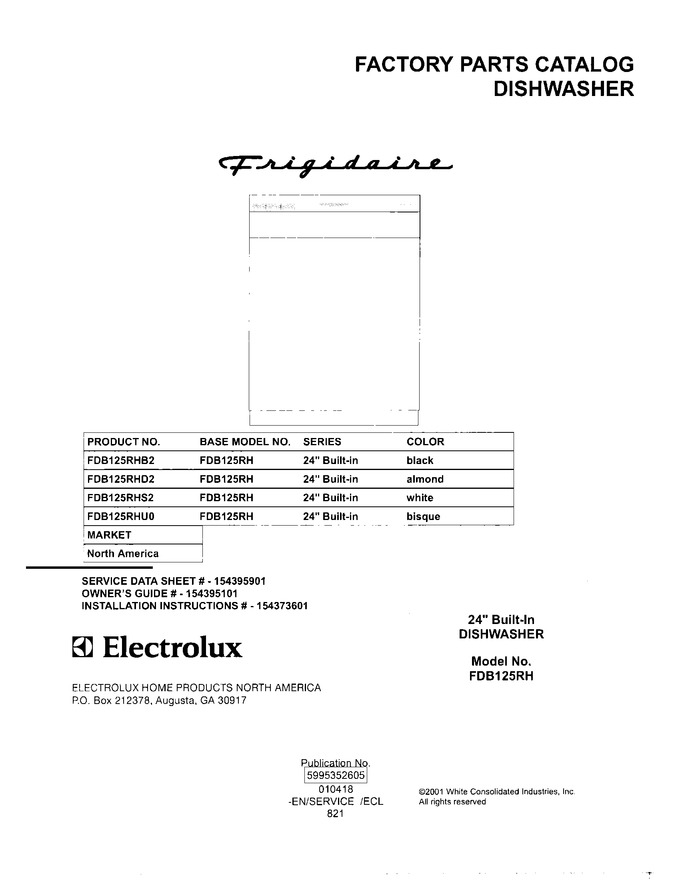 Diagram for FDB125RHU0