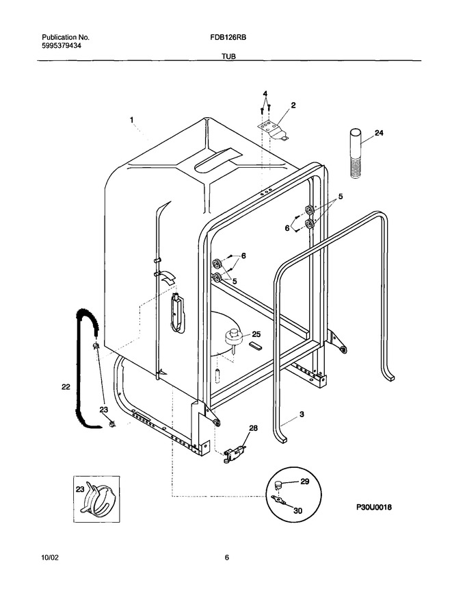 Diagram for FDB126RBS1