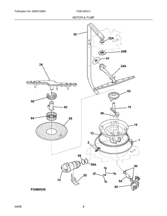 Diagram for FDB1450CHS0