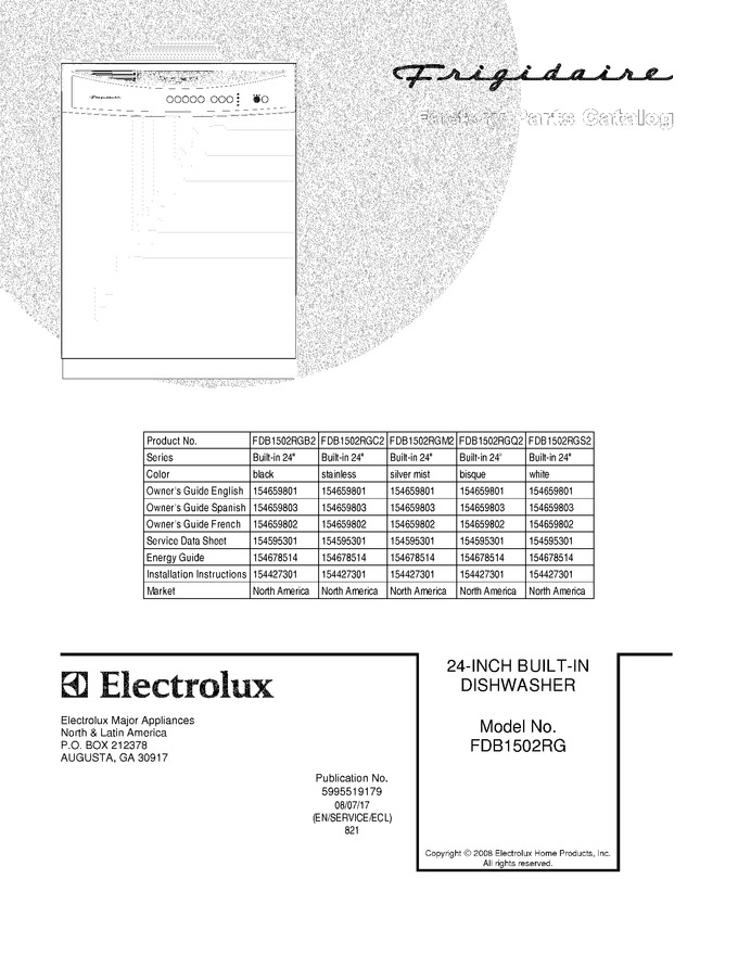 Diagram for FDB1502RGM2