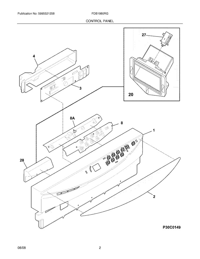 Diagram for FDB1980RGS1