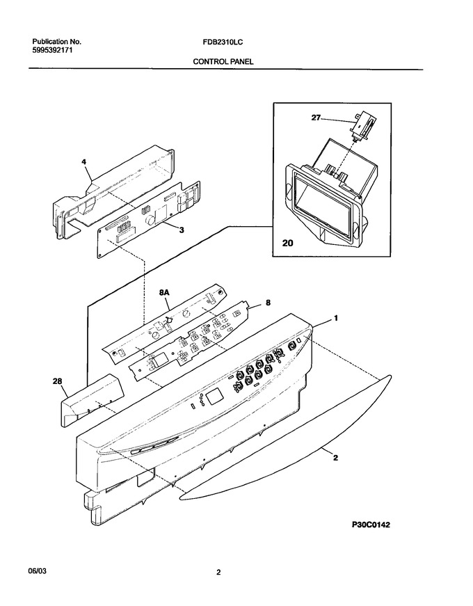 Diagram for FDB2310LCC0
