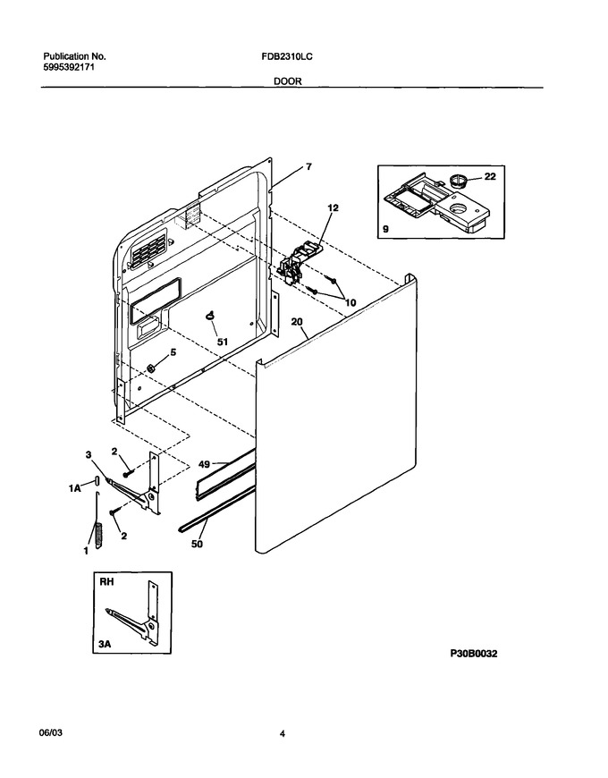 Diagram for FDB2310LCC0
