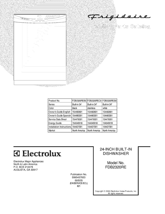 Diagram for FDB2320RES0
