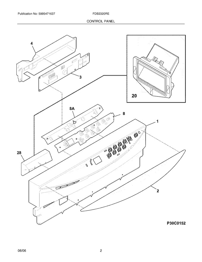 Diagram for FDB2320REB1