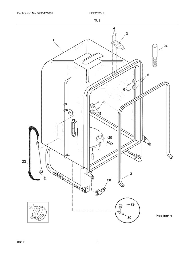 Diagram for FDB2320REB2