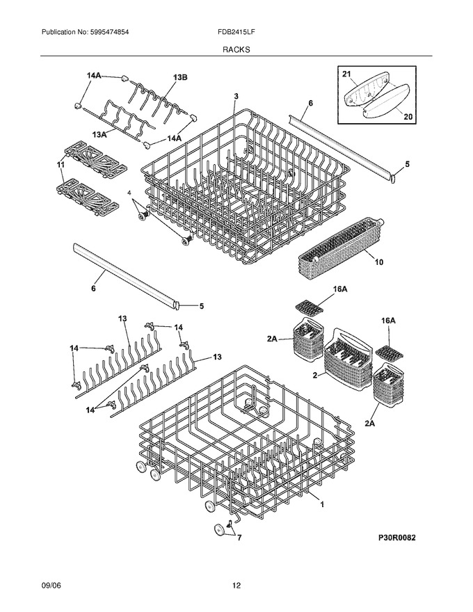 Diagram for FDB2415LFB0