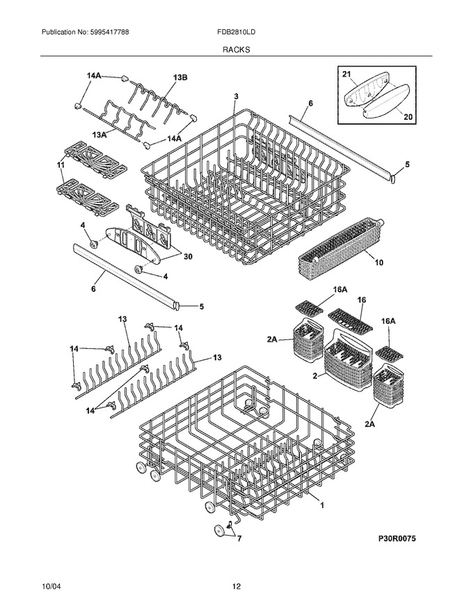 Diagram for FDB2810LDQ0
