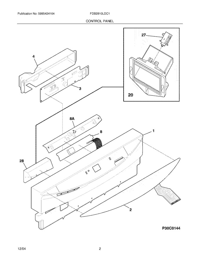 Diagram for FDB2810LDC1