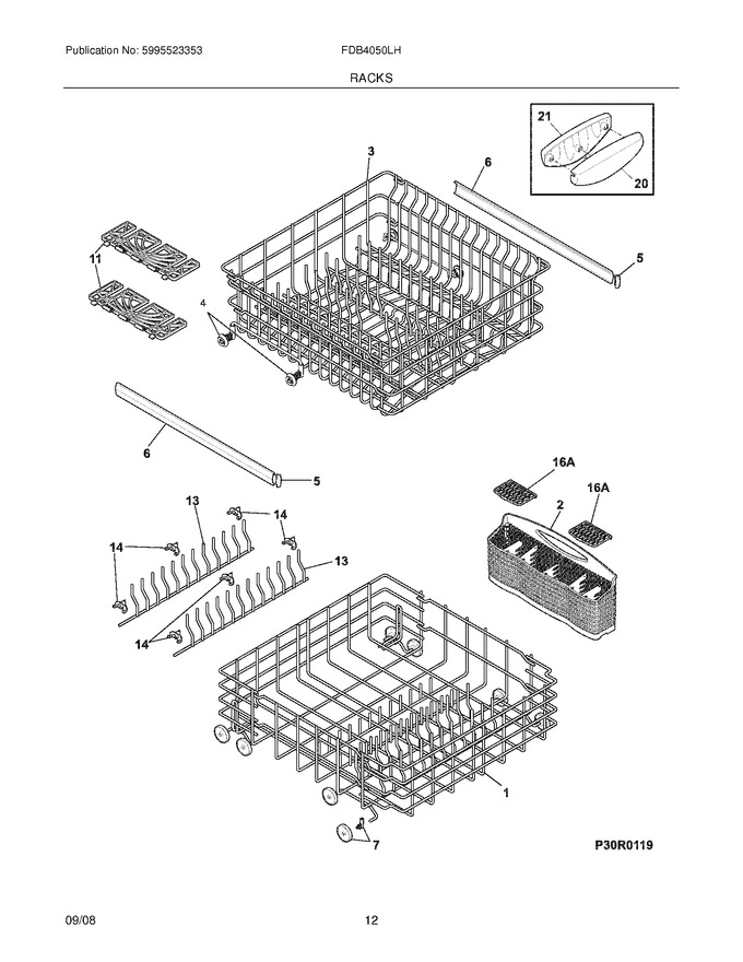 Diagram for FDB4050LHB1