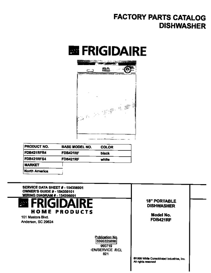 Diagram for FDB421RFR4