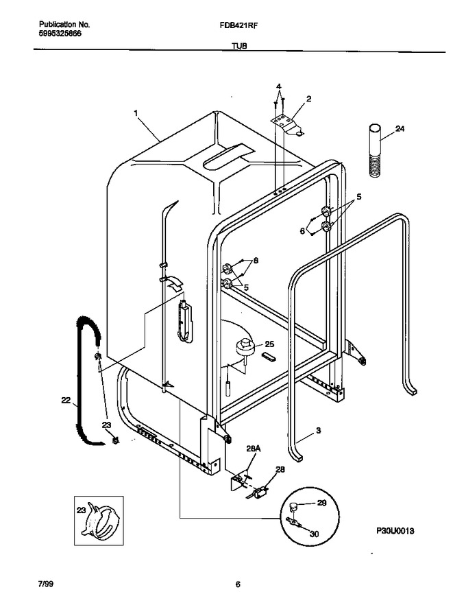 Diagram for FDB421RFS4