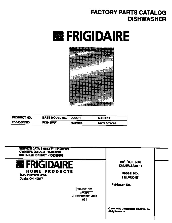 Diagram for FDB435RFR3