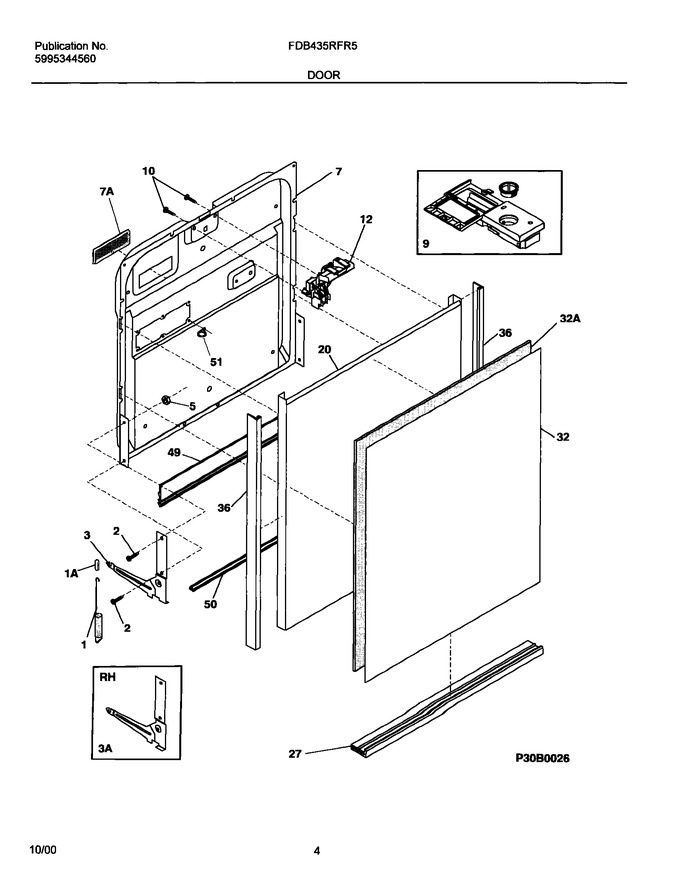 Diagram for FDB435RFR5