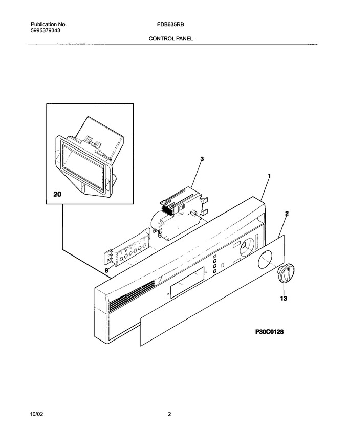 Diagram for FDB635RBQ1
