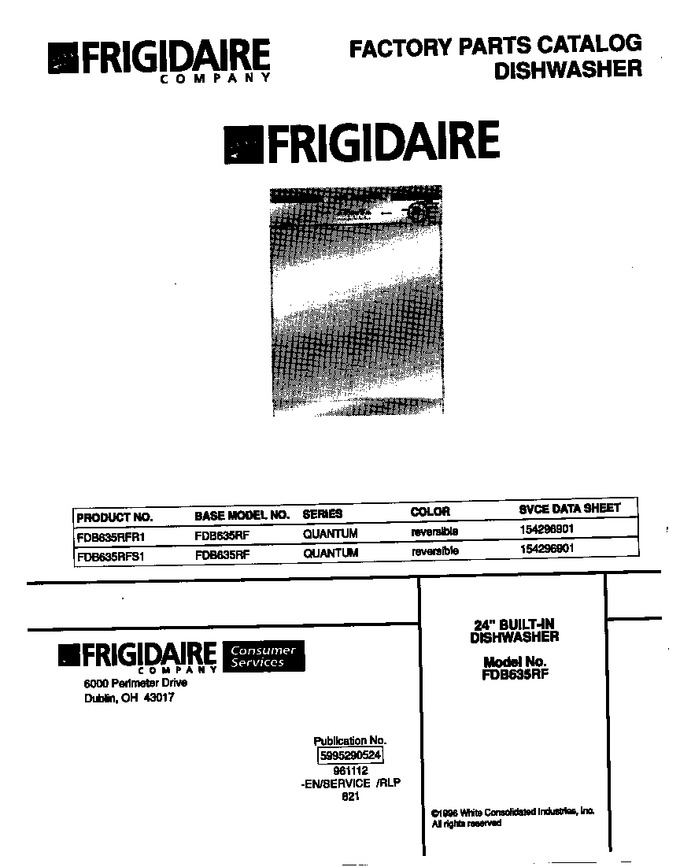 Diagram for FDB635RFS1