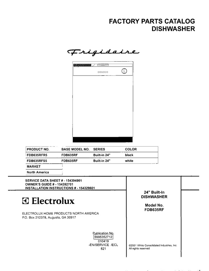Diagram for FDB635RFR5