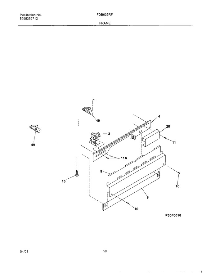 Diagram for FDB635RFR5