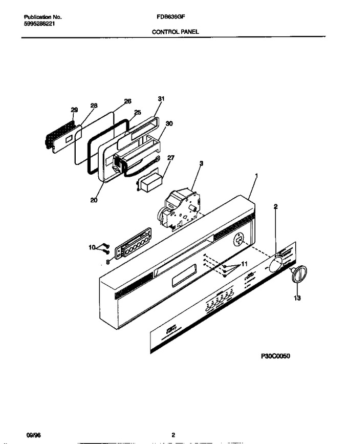 Diagram for FDB636GFR0