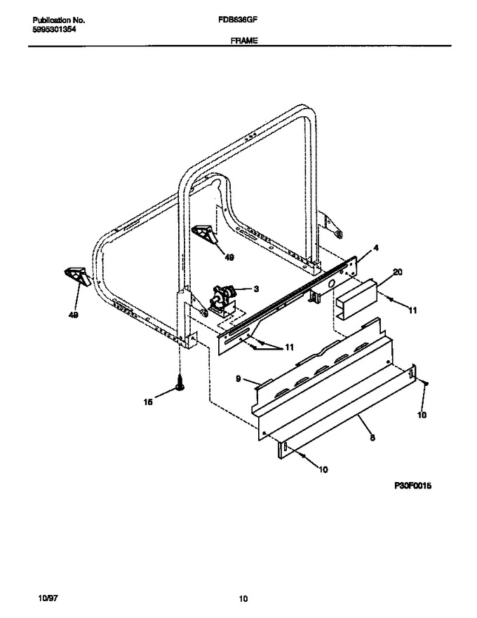 Diagram for FDB636GFS4