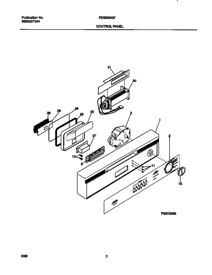 Diagram for FDB636GFR5
