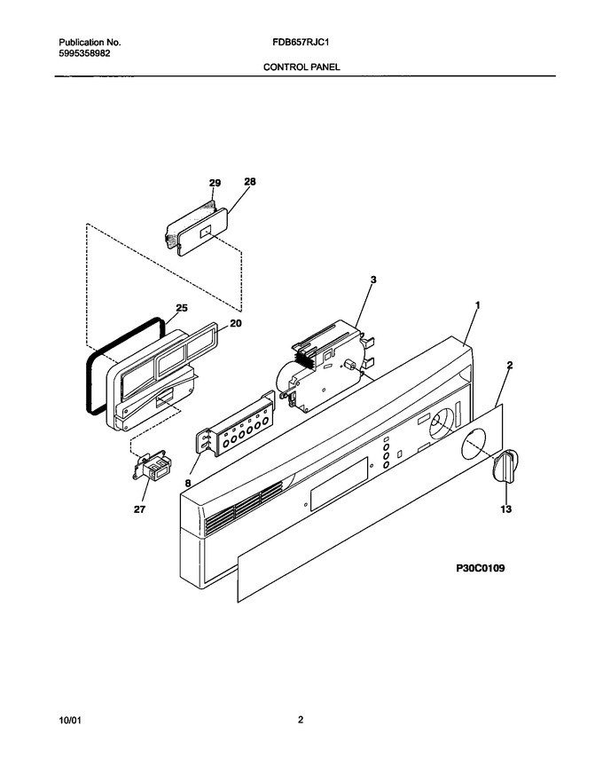 Diagram for FDB657RJC1