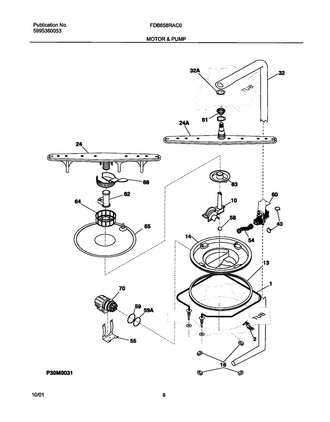 Diagram for FDB658RAC0