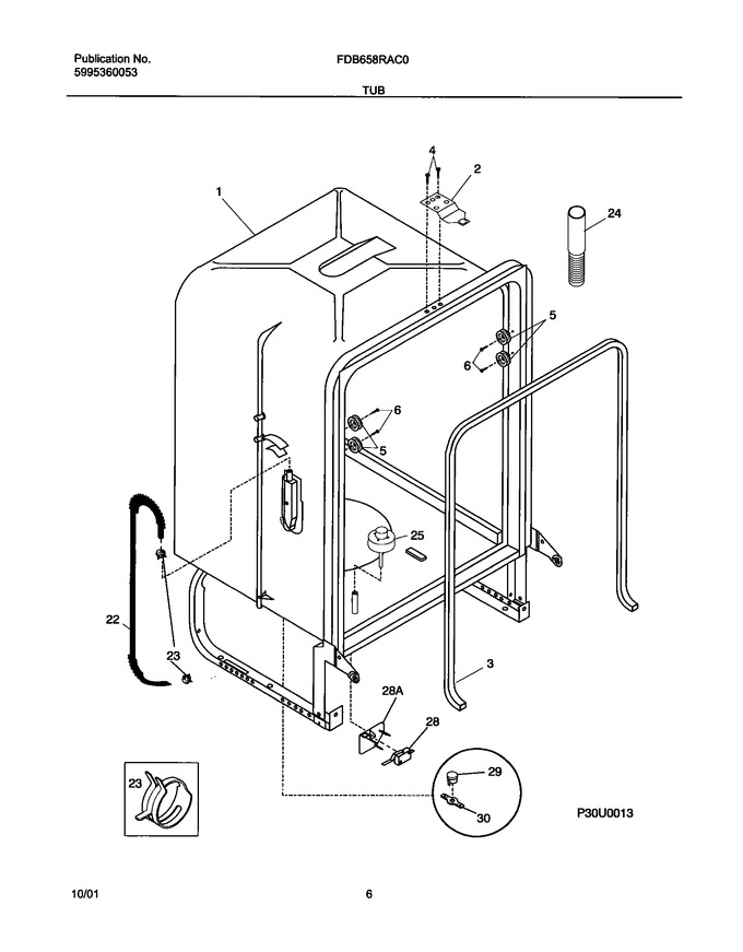Diagram for FDB658RAC0