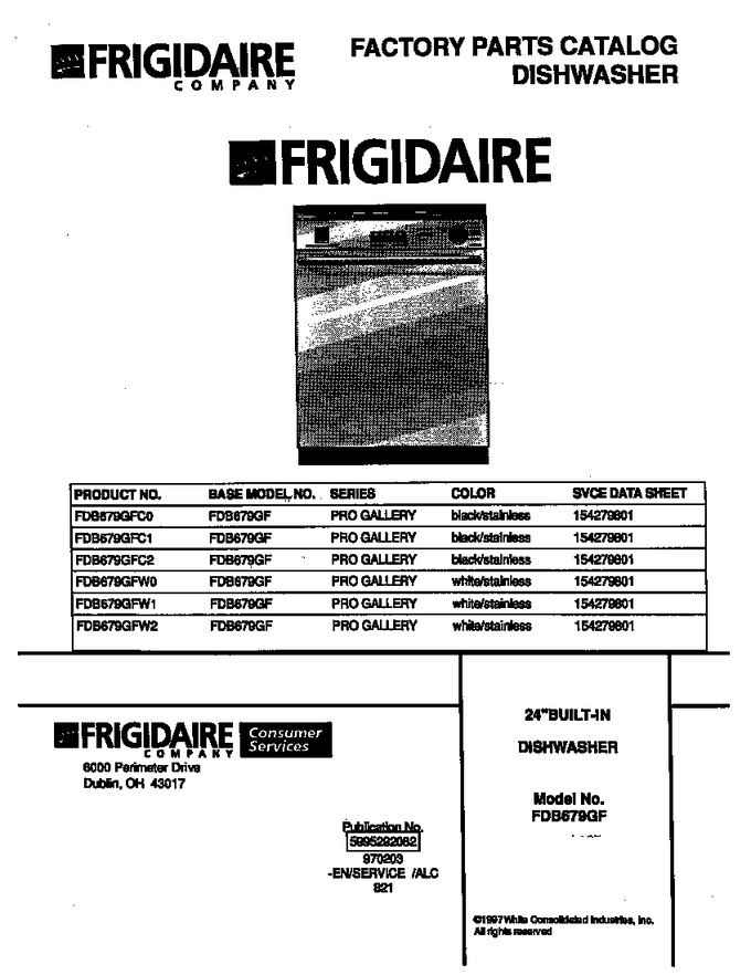 Diagram for FDB679GFC1