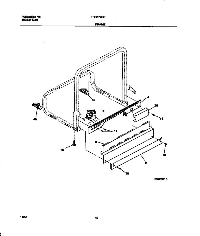 Diagram for FDB679GFC5
