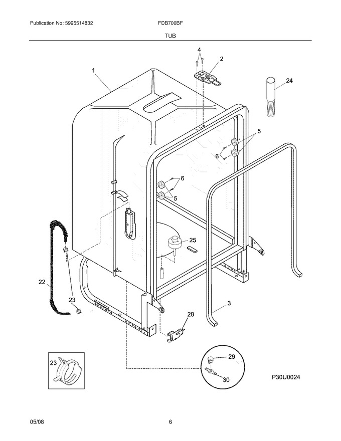 Diagram for FDB700BFC1