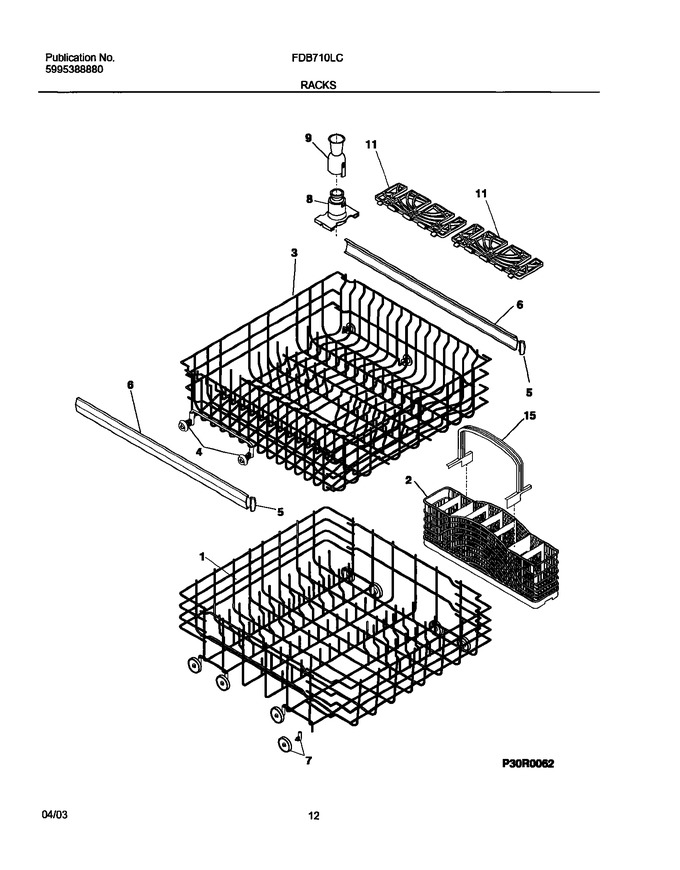 Diagram for FDB710LCS0