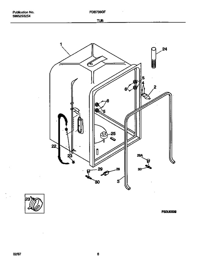 Diagram for FDB736GFS1